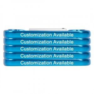Custom Omega Pacific Standard D Straightgate Carabiner (Pack Of 5)