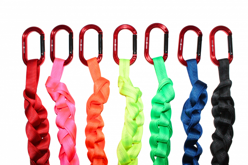 RNR 20′ Webbing & Non Locking Carabiner Combo