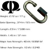 Omega Pacific 8mm Oval Screw Link