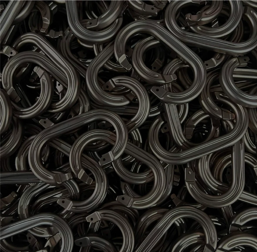 Precision metal links and industrial hardware