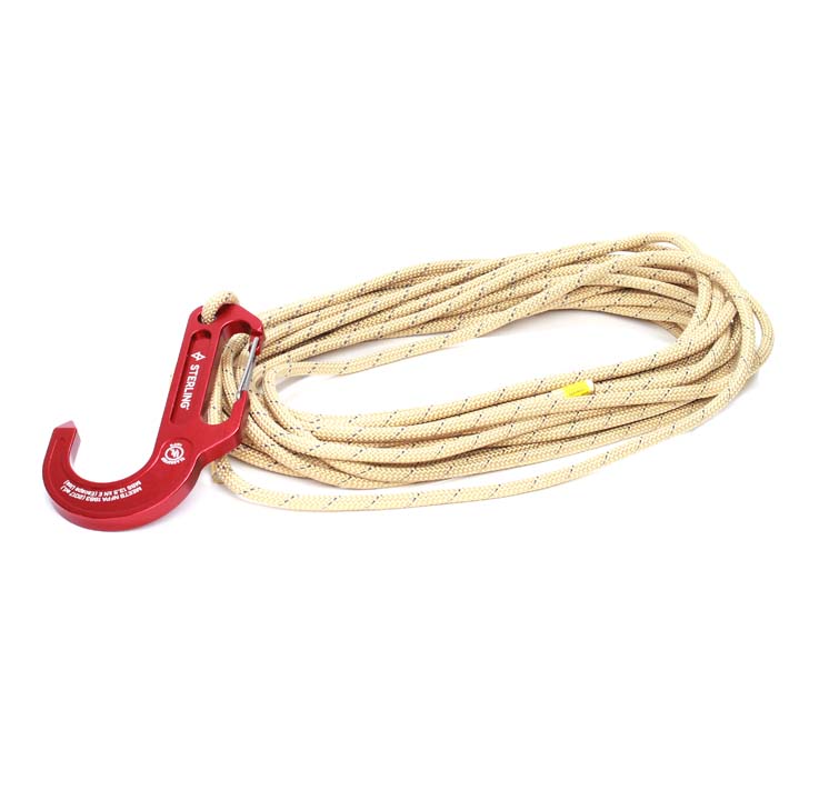 Sterling Nylon 8mm X 40' NFPA Personal Escape Rope - Yellow