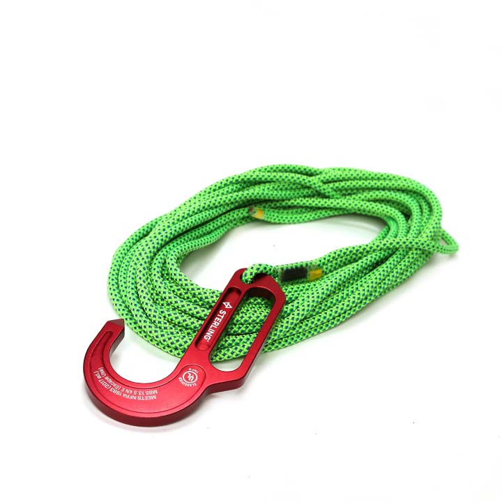 8MM Climbing Rope, 32ft/65ft/98ft/165ft/246ft High Strength Outdoor Safety  Static Rock Climbing Rope, Escape Rope, Rappelling Rope, Fire Rescue